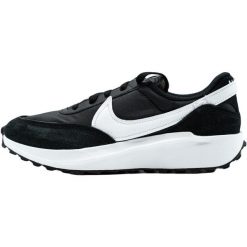 Buty do chodzenia, Nike Waffle Debut DH9522-001. Białe buty sportowe męskie Nike, bez wzorów, z gumy, trekkingowe. Za 382.00 zł.