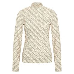 Kurtka do jazdy konnej techniczna z ochroną UV dla kobiet HV Polo Manja. Brązowe kurtki damskie HV POLO, bez wzorów, bez kaptura. Za 362.50 zł.