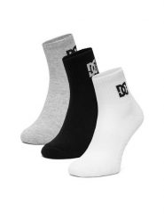 DC Shoes Skarpety długie CEO_BR_DC_2051_Z_AW25 (3 PACK) Kolorowy. Skarpety damskie DC Shoes, bez wzorów, z bawełny. Za 39.99 zł.