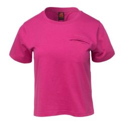 Koszulka Igwezi Dla Kobiet. Czerwone t-shirty damskie IGUANA, bez wzorów, sportowe, bez kołnierzyka. Za 101.99 zł.