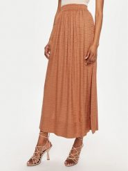 TWINSET Spódnica midi 241TT2243 Pomarańczowy Loose Fit. Brązowe spódnice damskie Twinset, bez wzorów, z wiskozy, midi. Za 1,739.00 zł.