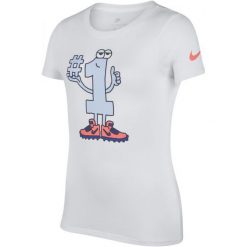 Nike T-Shirt Damski G Nsw Tee Number One, White Royal Tint Xl. T-shirty i topy dla dziewczynek marki Nike. W wyprzedaży za 58.00 zł.