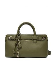 Guess Torebka Gregoria HWBG85 46060 Zielony. Zielone torebki do ręki damskie Guess, z aplikacjami, ze skóry, bez dodatków. Za 479.99 zł.