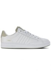 Buty sportowe LOZAN KLUB LTH (97263-907-M). Białe obuwie sportowe damskie K-SWISS, bez wzorów, ze skóry, na fitness i siłownię. Za 189.00 zł.