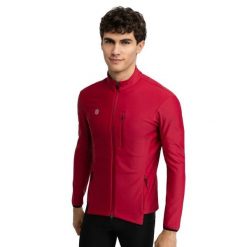 Męska kurtka rowerowa softshell Kolarstwo Siroko J3 Souplesse. Czerwone buty sportowe męskie SIROKO, z softshellu, bez zapięcia, rowerowe. W wyprzedaży za 337.00 zł.