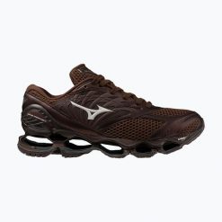 Buty męskie Mizuno Wave Prophecy LS chicory coffee/black/chicory coffee. Czarne trekkingi męskie Mizuno, trekkingowe. Za 729.99 zł.