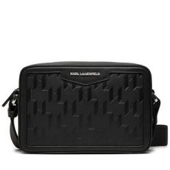Saszetka KARL LAGERFELD. Czarne saszetki męskie KARL LAGERFELD, młodzieżowe, małe. Za 999.99 zł.