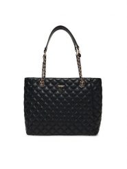 Guess Torebka Giully II HWQG96 73240 Czarny. Czarne torebki do ręki damskie Guess, z aplikacjami, ze skóry, bez dodatków. Za 499.99 zł.