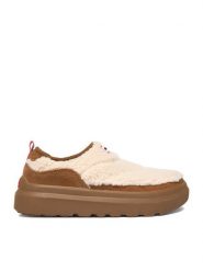 Hunter Półbuty CEO-H3-157 Beżowy. Brązowe półbuty damskie Hunter, bez wzorów, z materiału, bez obcasa, na płaskiej podeszwie, bez zapięcia. Za 269.99 zł.