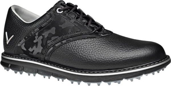 CALLAWAY morele Buty golfowe Callaway Lux M597 (męskie, roz. 42.5, czarne). Czarne buty sportowe męskie CALLAWAY, bez zapięcia, na golfa. Za 824.25 zł.