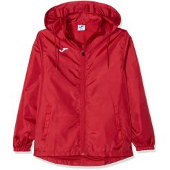 Kurtka do biegania dla chłopców Joma Iris przeciwdeszczowa. Czerwone kurtki i płaszcze dla chłopców Joma, bez wzorów, sportowe, bez kaptura. Za 72.62 zł.