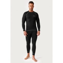 Bielizna Termoaktywna unisex Rough Radical Rock. Czarna bielizna termoaktywna damska ROUGH RADICAL, s, bez wzorów, z bawełny, bez ramiączek. Za 179.90 zł.