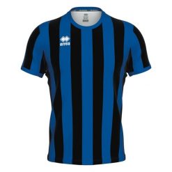 Koszulka Errea Strip. Czarne koszulki sportowe męskie ERREA, l, bez wzorów, bez kołnierzyka, bez ramiączek, do piłki nożnej. Za 242.50 zł.