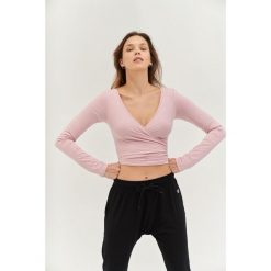 Top do jogi Moonholi Total Eclipse z długim rękawem. Czerwone koszulki sportowe damskie MOONHOLI, m, bez wzorów, bez kołnierzyka, bez ramiączek, na jogę i pilates. Za 329.00 zł.