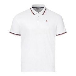 Polo Musto Evo Pro Lite 2.0. Białe koszulki polo męskie Musto, m, bez wzorów, bez ramiączek. Za 282.50 zł.