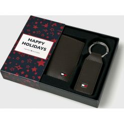 Tommy Hilfiger - Portfel skórzany. Czarne portfele męskie Tommy Hilfiger, z materiału. Za 269.90 zł.