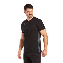 Jersey Erima Essential Team. Czarne koszulki sportowe męskie Erima, xl, bez wzorów, z jersey, bez kołnierzyka, bez ramiączek, do piłki nożnej. Za 139.50 zł.