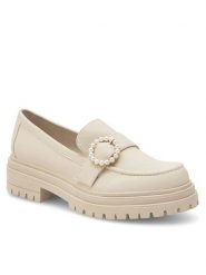 DeeZee Loafersy Felizia WS5195-34 Beżowy. Brązowe mokasyny damskie DeeZee, z syntetyku. Za 84.99 zł.