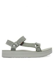 Teva Sandały Midform Universal Canvas 1127570 Zielony. Zielone sandały damskie Teva, bez wzorów, z materiału, bez obcasa, na płaskiej podeszwie, bez zapięcia. Za 349.99 zł.