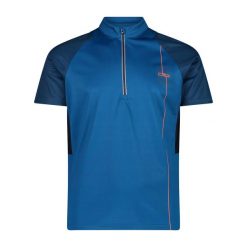 Koszulka męska turystyczna CMP 35N6847. Niebieskie buty sportowe męskie CMP, bez zapięcia, rowerowe. W wyprzedaży za 174.99 zł.