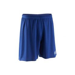 Spodenki do piłki nożnej Parma. Niebieskie szorty męskie Adidas, z materiału. Za 59.99 zł.