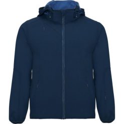 Męska Kurtka Soft Shell Siberia. Niebieskie kurtki męskie ROLY, m, bez wzorów, sportowe, bez kaptura. Za 198.99 zł.