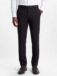 Finshley & Harding spodnie garniturowe Mężczyźni Modern Fit czarny, 26. Czarne eleganckie spodnie męskie Finshley & Harding, m, bez wzorów, z syntetyku. Za 349.95 zł.