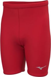 Szorty Mizuno. Czerwone krótkie spodenki sportowe męskie Mizuno, l, bez wzorów, z materiału, do biegania. Za 167.00 zł.