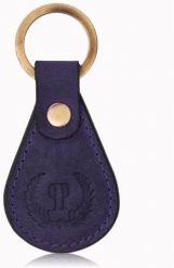 Zestaw prezentowy ZUP-96-DB portfel damski skórzany T-05-DB brelok T-85-DB. Portfele damskie Paolo Peruzzi, bez wzorów. Za 168.93 zł.