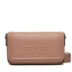 Torebka TOUS. Brązowe listonoszki damskie tous, bez wzorów, bez dodatków. Za 579.99 zł.