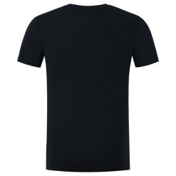 Koszulka Wędkarska Z Nadrukiem Czarna Korda Outline Tee Black. Czarne koszulki sportowe męskie Korda, m, bez wzorów, bez kołnierzyka, bez ramiączek. Za 136.99 zł.