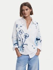 Desigual Sweter 25SWJF33 Écru Regular Fit. Swetry damskie Desigual, m, bez wzorów, z wiskozy, bez kołnierzyka, bez ramiączek, bez kaptura. Za 229.99 zł.