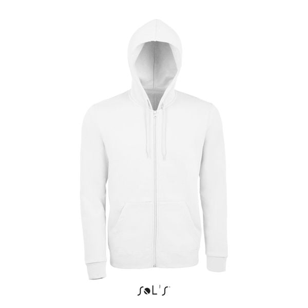 Bluza z kapturem Sol's Stone. Czarne bluzy męskie SOL'S, m, bez wzorów, z bawełny, z kapturem. Za 133.20 zł.
