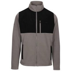Bluza Polarowa Męska Falkenham. Niebieskie bluzy męskie Trespass, na zimę, l, bez wzorów, z dzianiny, bez kaptura. Za 185.99 zł.