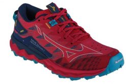 Buty do biegania damskie, Wave Daichi 7. Czerwone obuwie sportowe damskie Mizuno, bez wzorów, z materiału, do biegania, mizuno wave. Za 499.99 zł.