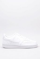 Trampki Damskie Niskie Court Vision Next Nature. Białe trampki i tenisówki damskie Nike, bez wzorów, z materiału, eleganckie, bez zapięcia. Za 299.99 zł.