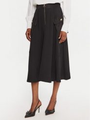 Rinascimento Spódnica midi CFC0126183003 Czarny Regular Fit. Czarne spódnice damskie Rinascimento, xl, bez wzorów, z syntetyku, midi. Za 469.99 zł.
