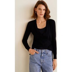 Mango - Sweter Mede. Szare kardigany damskie Mango, z dzianiny. Za 119.90 zł.