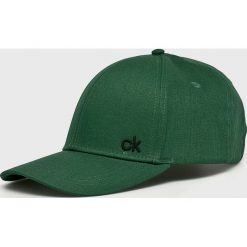 Calvin Klein - Czapka. Szare czapki i kapelusze męskie Calvin Klein. Za 119.90 zł.