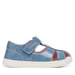 Sandały Primigi. Niebieskie sandały dziewczęce Primigi, bez zapięcia. Za 209.99 zł.