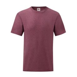 Męska Koszulka Valueweight. Brązowe koszulki sportowe męskie Fruit of the Loom, m, bez wzorów, bez kołnierzyka, bez ramiączek, trekkingowe. Za 29.99 zł.