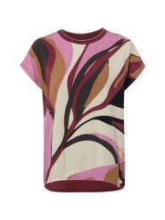 Soyaconcept® Koszulka Kobiety wiskoza (100%) wielokolorowy, XXL. T-shirty damskie xxl, bez wzorów, ze skóry, bez kołnierzyka. Za 179.95 zł.