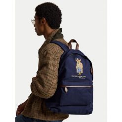 Plecak Polo Ralph Lauren. Niebieskie plecaki damskie Polo Ralph Lauren, bez wzorów. Za 1,199.00 zł.