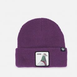 Czapka beanie Goorin Bros Violet Homie Violet. Czarne czapki i kapelusze męskie Goorin Bros, bez wzorów. Za 181.89 zł.