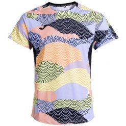 Koszulka tenisowa męska Joma Challenge. Czarne koszulki sportowe męskie Joma, m, bez wzorów, bez kołnierzyka, bez ramiączek, tenisowe. W wyprzedaży za 165.95 zł.