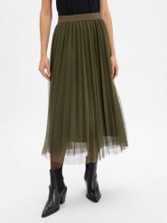 More & More spódnica midi Kobiety zielony, 44. Zielone spódnice damskie More & More, bez wzorów, z syntetyku, eleganckie, midi. Za 229.95 zł.