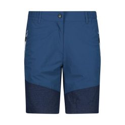 Damskie szorty bermudzkie CMP. Niebieskie szorty damskie CMP, m, bez wzorów, z materiału. Za 277.00 zł.
