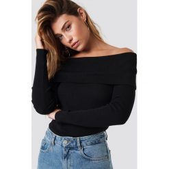 XLE the Label Sweter Claudia - Black. Czarne swetry damskie XLE the Label, z materiału. Za 132.95 zł.