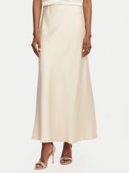 Rinascimento Spódnica maxi CFC0128467003 Kremowy Regular Fit. Białe spódnice damskie Rinascimento, m, bez wzorów, z syntetyku, maxi. Za 489.99 zł.