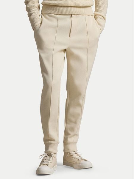 Polo Ralph Lauren Spodnie materiałowe 710B13640003 Beżowy Regular Fit. Brązowe spodnie materiałowe męskie Polo Ralph Lauren, m, bez wzorów, z bawełny. Za 729.99 zł.